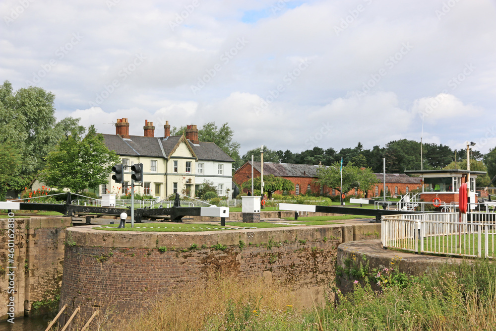Worcester and Birmingham Canal in Worcester Worcester and Birmingham Canal in Worcester