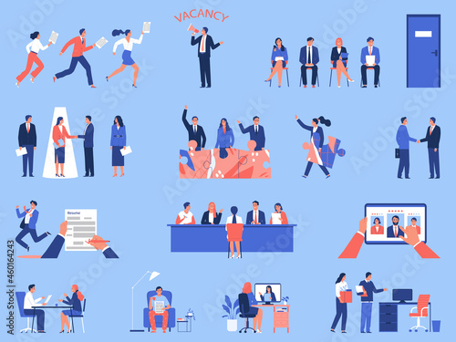 Job Search Icon Set