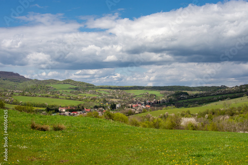 Spring countryside of eastern Slovakia, Beňatiná