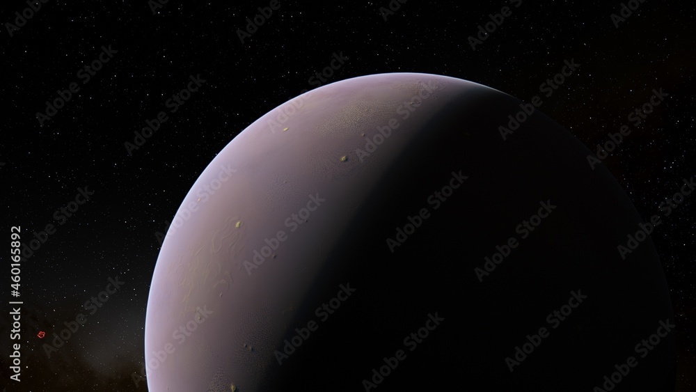 Abstract planets and space background 3d illustration Abstract planets and space background 3d illustration