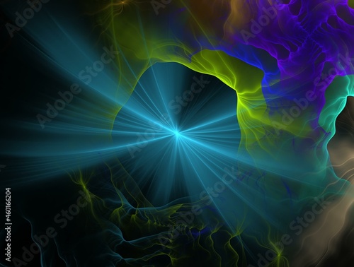 Imaginatory fractal abstract background Image