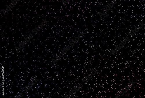 Dark Multicolor vector background with triangles.