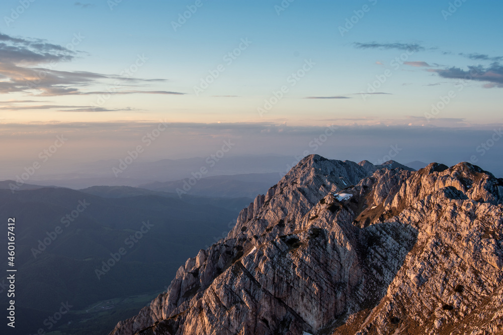 Piatra Craiului mountains national park in Romania