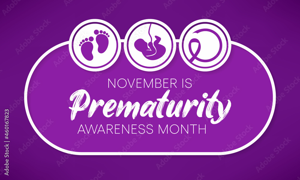 Prematurity awareness month is observed every year in November