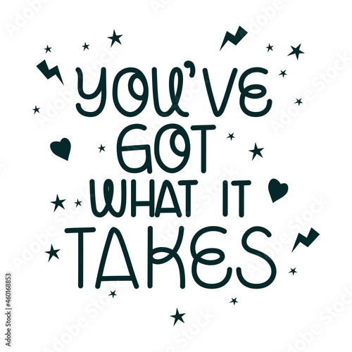 affirmation calligraphy design