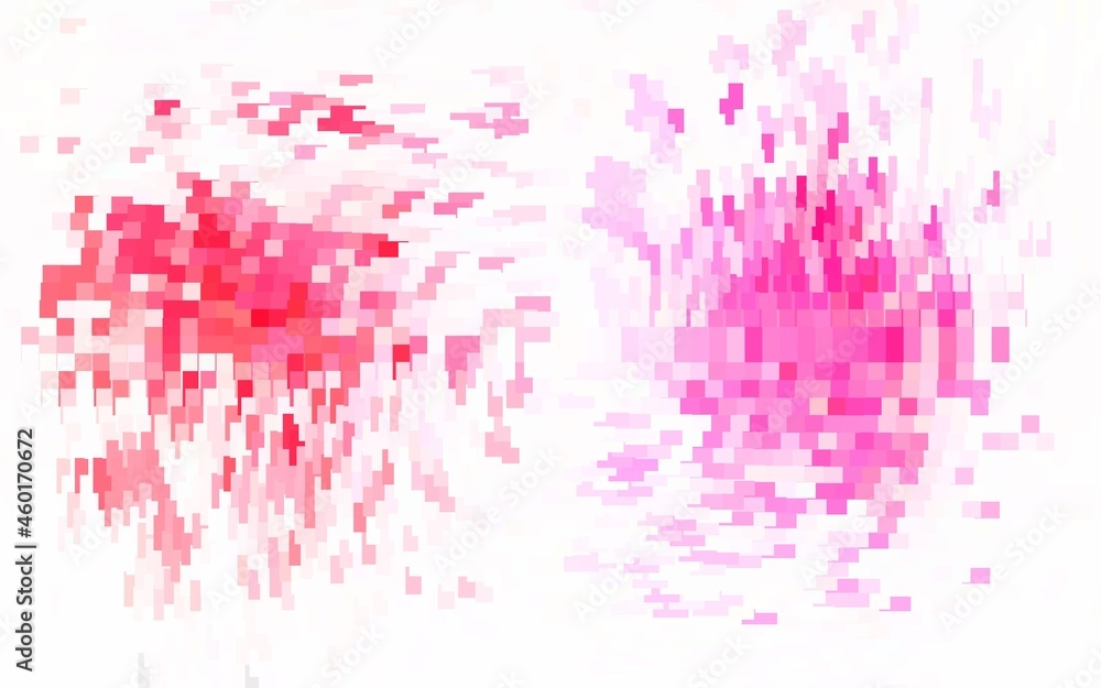 Light Pink vector pattern in square style. Light Pink vector pattern in square style.