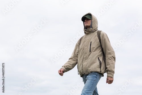 man in winter clothes