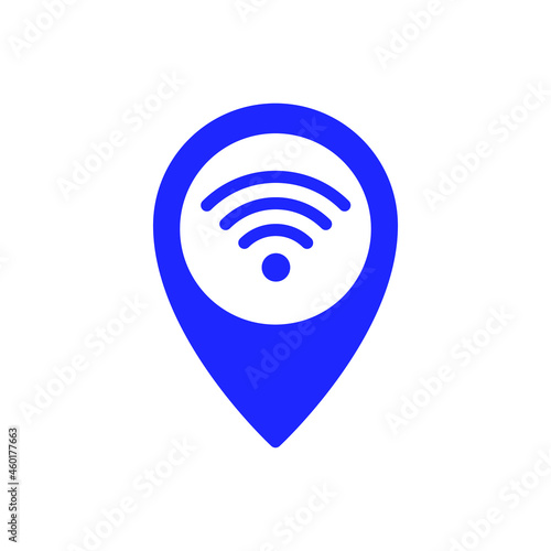 wireless network location icon