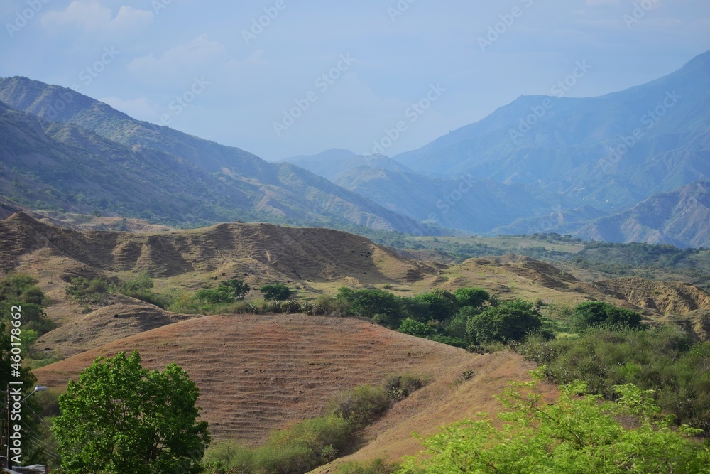 Naklejka premium Landscapes very colorful