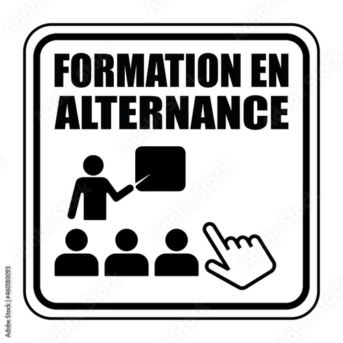 Logo formation en alternance.