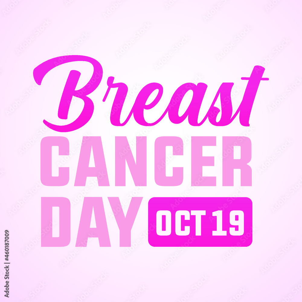 breast cancer awareness month, breast cancer day modern banner, sign, design concept, template, social media post with pink ribbon. 