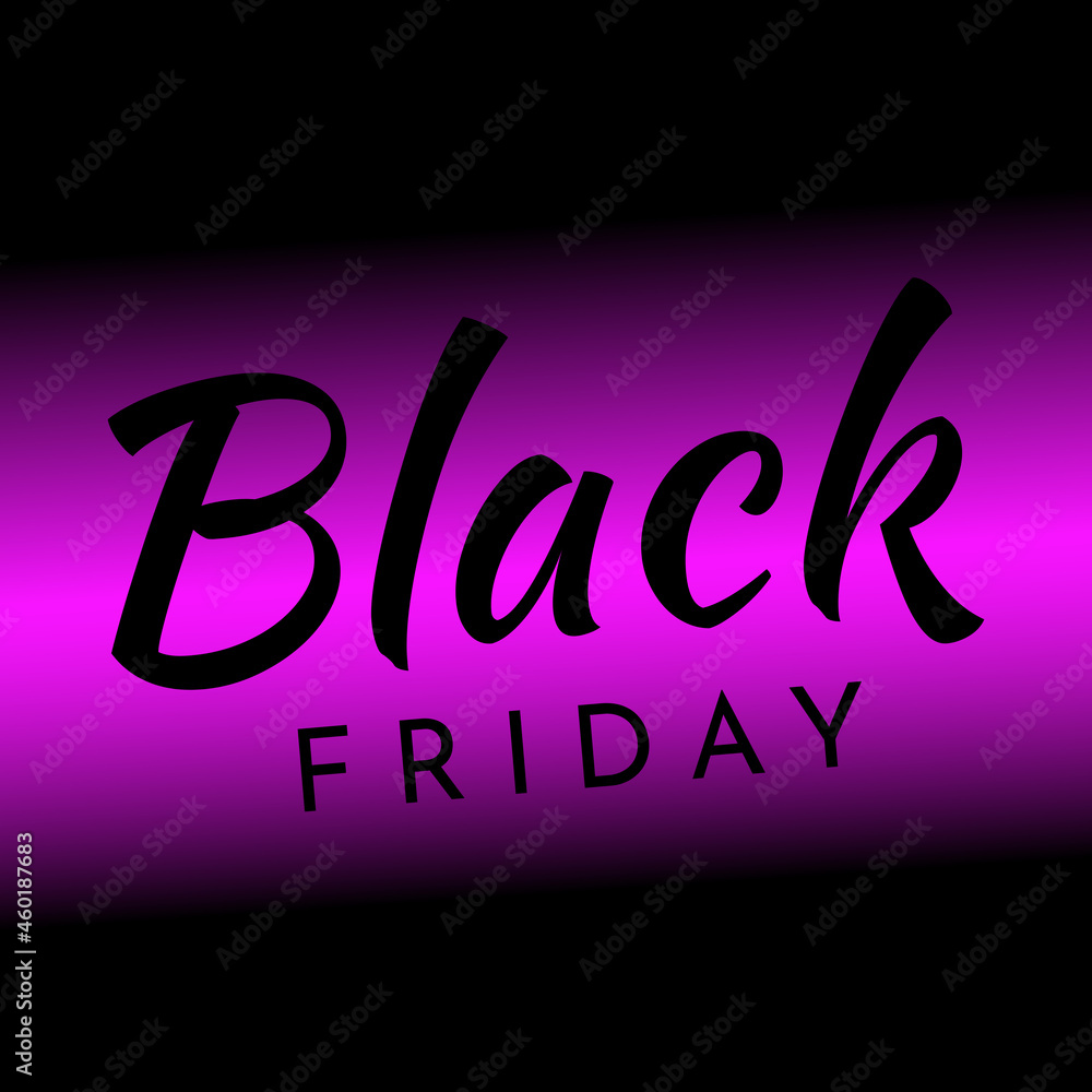 Black Friday banner. Vector illustration Black Friday banner. Vector illustration