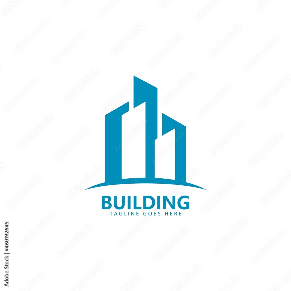 Building Logo Vector Icon Illustration Building Logo Vector Icon Illustration
