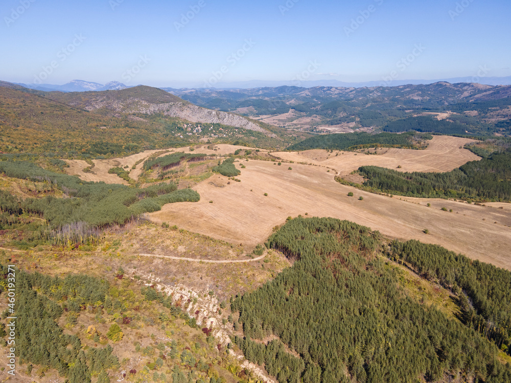 Autumn Landscape of Strazha mountain, Bulgaria Autumn Landscape of Strazha mountain, Bulgaria