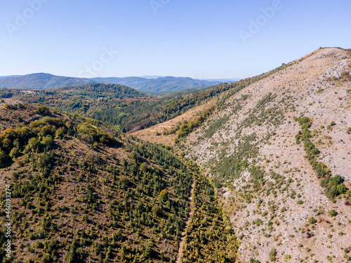 Autumn Landscape of Strazha mountain, Bulgaria photo