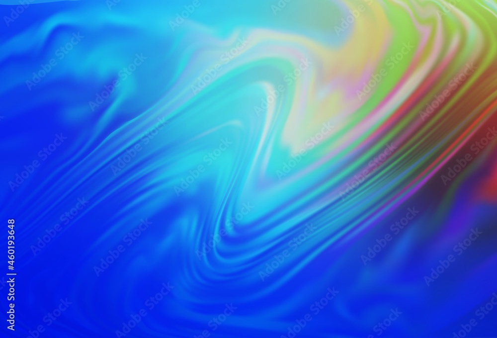 Fototapeta premium Light Blue, Red vector colorful blur background.