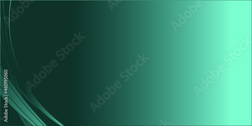 Abstract Green Background With Lines