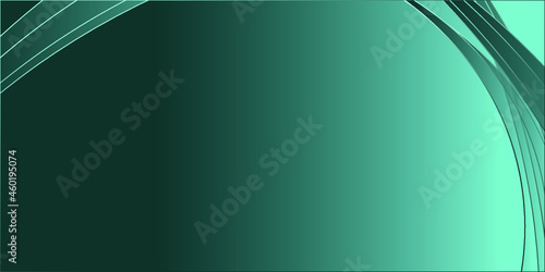 Abstract Green Background With Lines