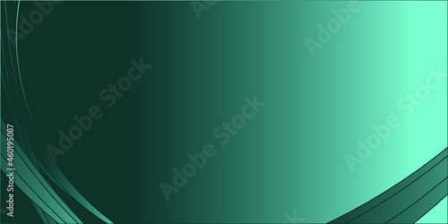 Abstract Green Background With Lines