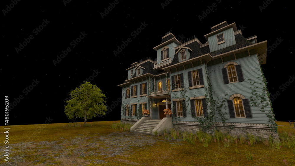 洋館 Stock イラスト Adobe Stock