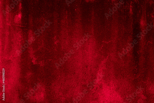 fond ou texture d'arrière-plan, abstrait et graphique rouge, de mur sale, usé et coloré pour Noël, dégoulinade, pour Noël, la Saint-Valentin, avec dégoulinades