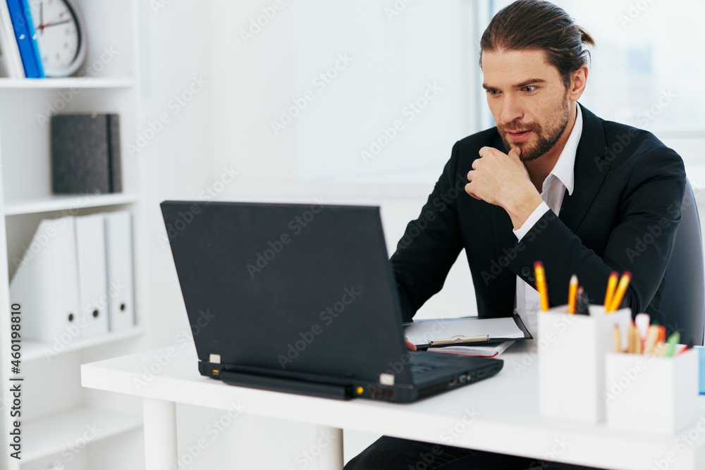 manager office work blue document folder Lifestyle manager office work blue document folder Lifestyle