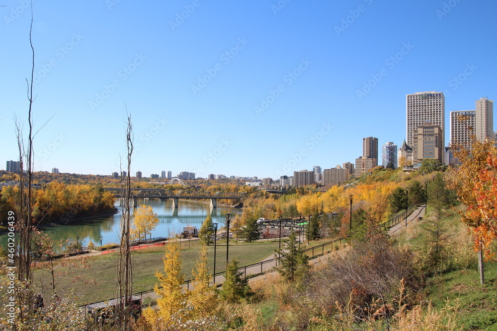 Fall In The River Valley, Louise McKinney Park, Edmonton, Alberta
