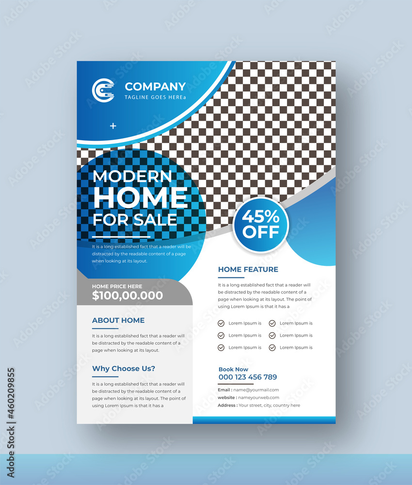 Real Estate Home For Sale Flyer Template Real Estate Home For Sale Flyer Template
