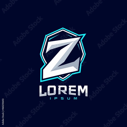 Letter Z Gaming Sport Team Logo Design
