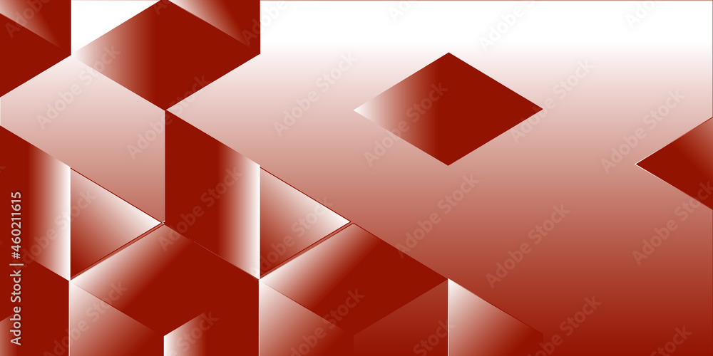 Red Abstract Background With Squares Red Abstract Background With Squares
