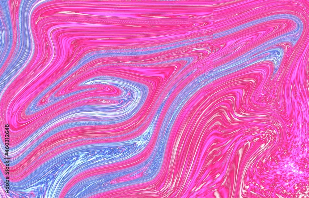 Fototapeta premium Color Dynamic. Liquid Screen series. Abstract arrangement of vibrant flow of hues and gradients suitable for projects on art, design and technology.Fluid colors wallpaper. Bright colorful shapes overl
