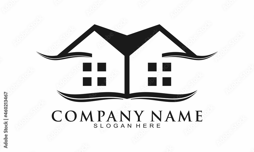 Home building simple vector logo Home building simple vector logo