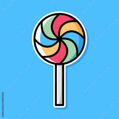 lollipop cartoon design