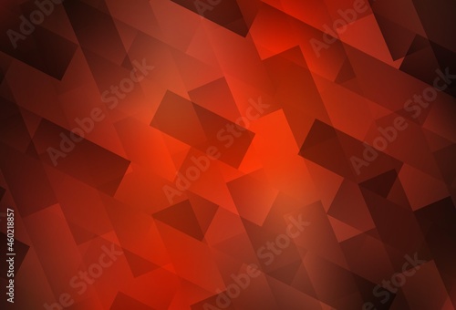 Light Red vector background in polygonal style.