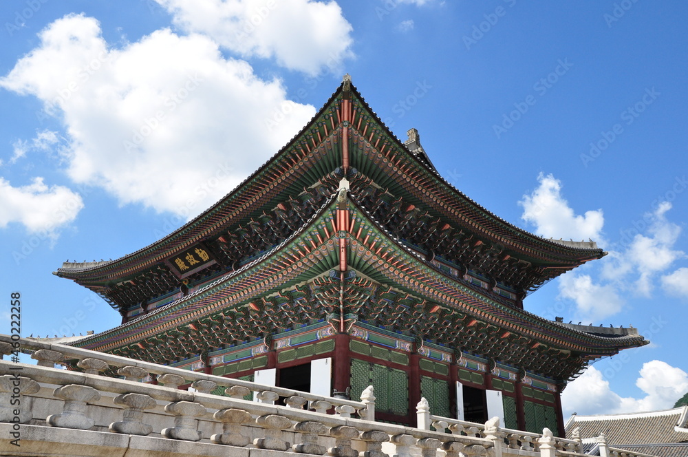 Naklejka premium 대한민국 서울 경복궁