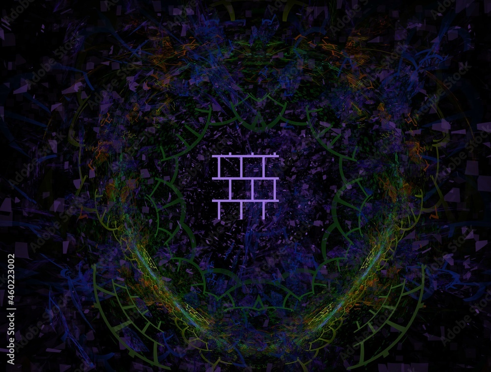Imaginatory fractal abstract background Image Imaginatory fractal abstract background Image