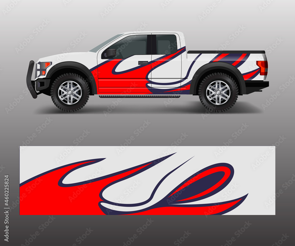 modern design for truck graphics vinyl wrap vector modern design for truck graphics vinyl wrap vector