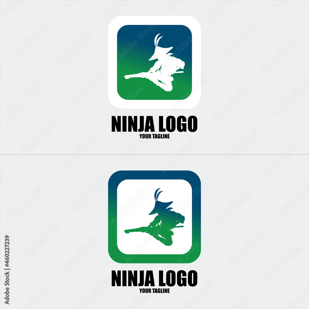 Ninja Logo, feel free to adding you own logo text to the logo Ninja Logo, feel free to adding you own logo text to the logo