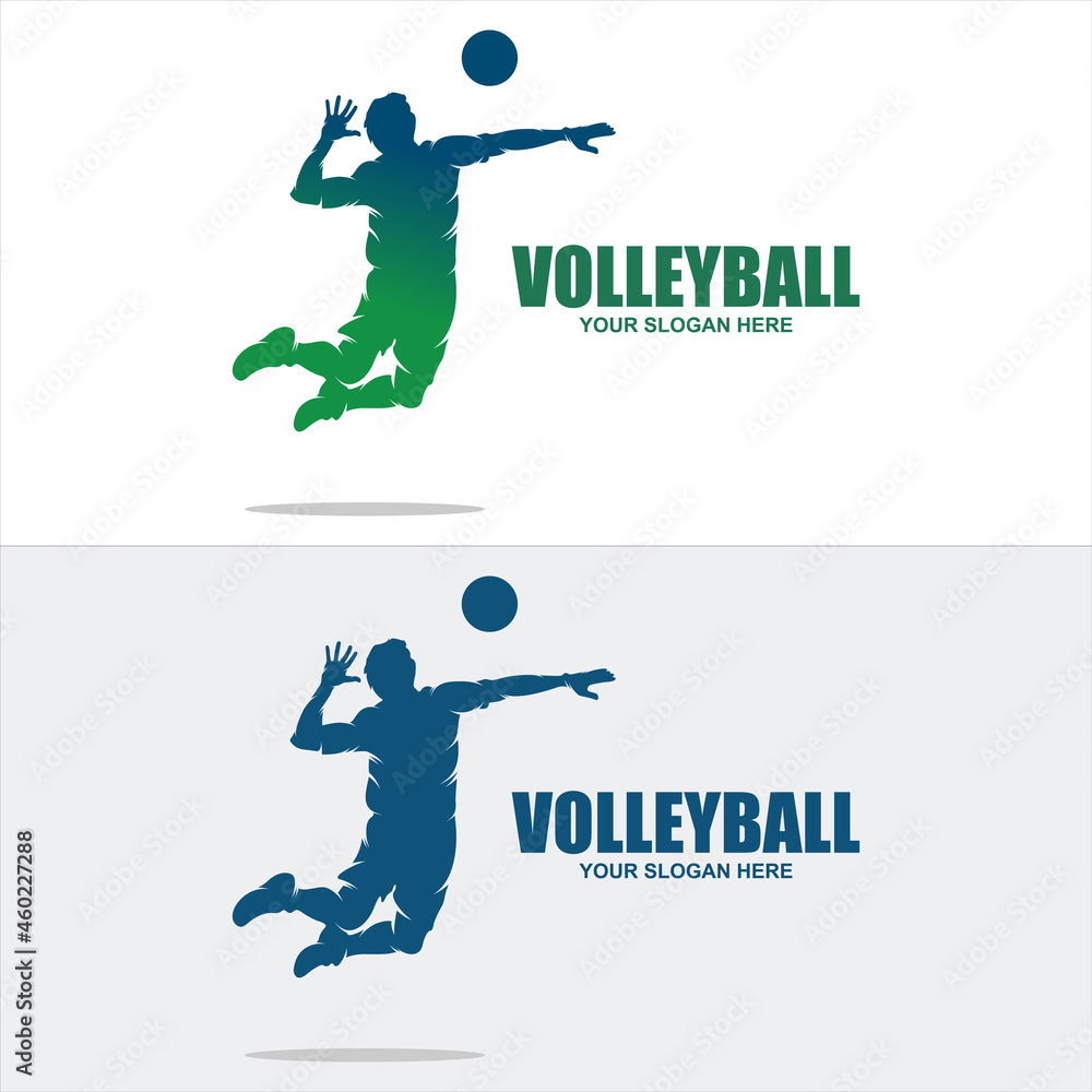 Volley Ball Sport logo icon vector
