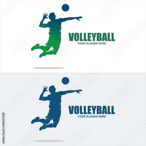 Volley Ball Sport logo icon vector