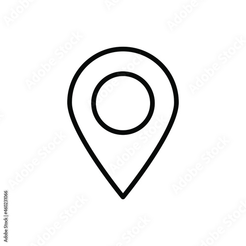 Map pin icon vector graphic Free Download Map pin icon vector graphic - GFXLoad