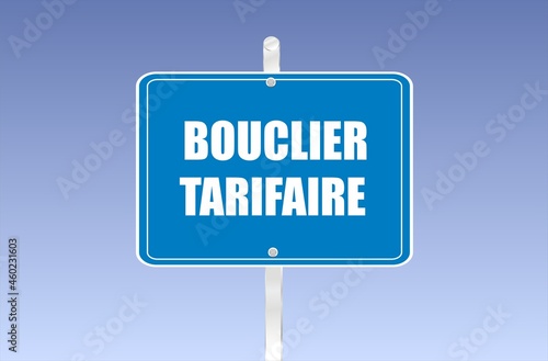 panneau bouclier tarifaire