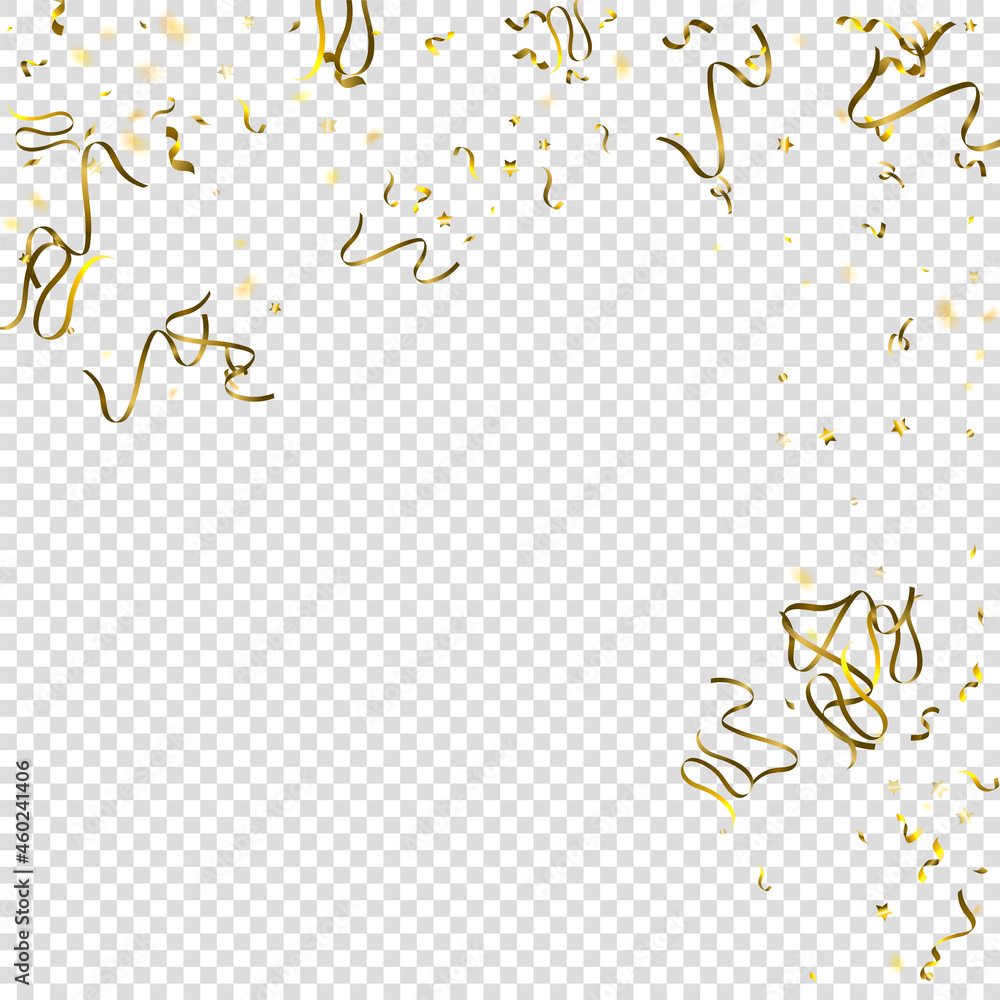 tinsel holiday Gold Foil serpentine ribbon star tinsel holiday Gold Foil serpentine ribbon star