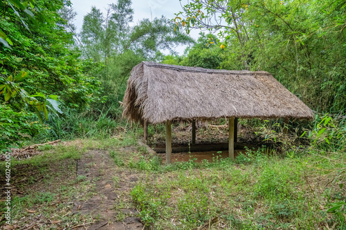 Vinh Moc tunnels in war at Quang Tri, Vietnam