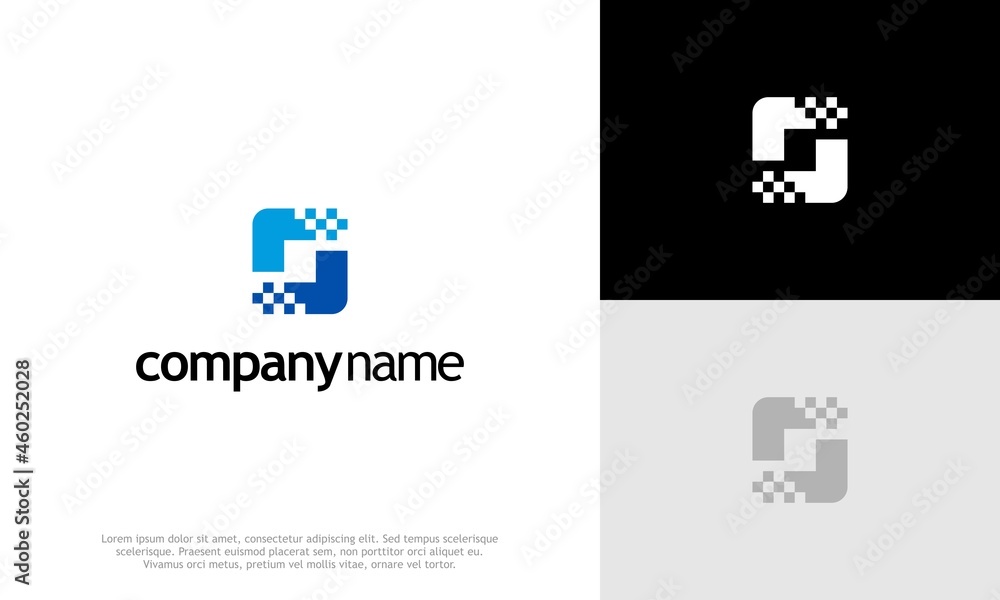 Letter X pixel logo. Icon design. Template elements. Geometric abstract logos Letter X pixel logo. Icon design. Template elements. Geometric abstract logos