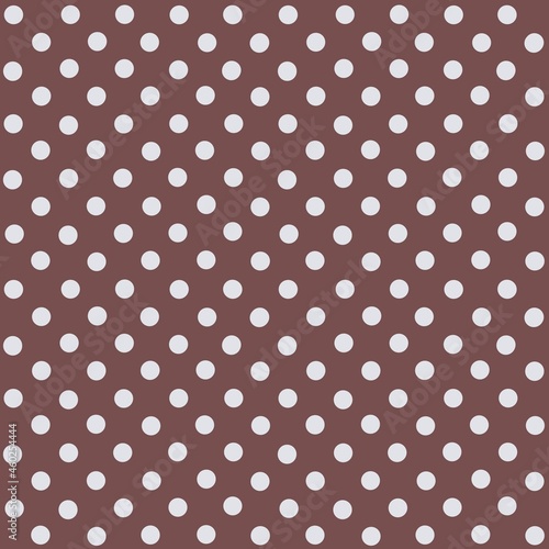 Polka Dot Pattern  Seamless Background.