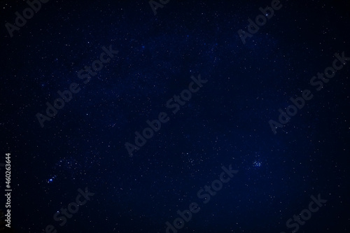Fototapeta Naklejka Na Ścianę i Meble -  Milky Way stars and starry skies photographed with long exposure from a remote suburb dark location.