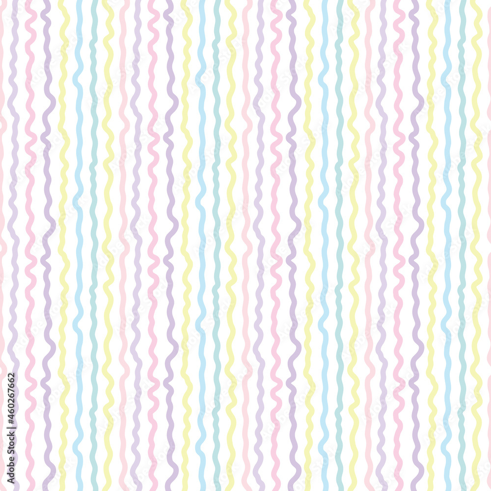 Abstract vertical stripe pattern, colorful wavy lines Abstract vertical stripe pattern, colorful wavy lines