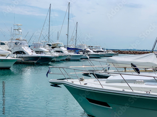 boats in the harbor © Olivia Zhou