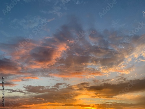 Colorful sky and sunrise. © lijphoto